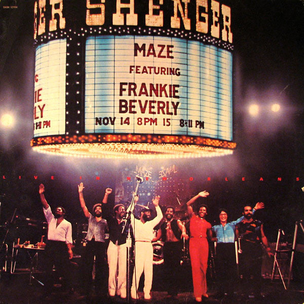 Master Release: Live In New Orleans by Maze Featuring Frankie Beverly