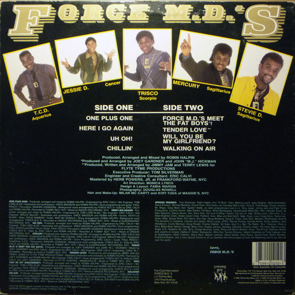 Release: Chillin'-Vinyl-US-1985-TBLP 1010-628022