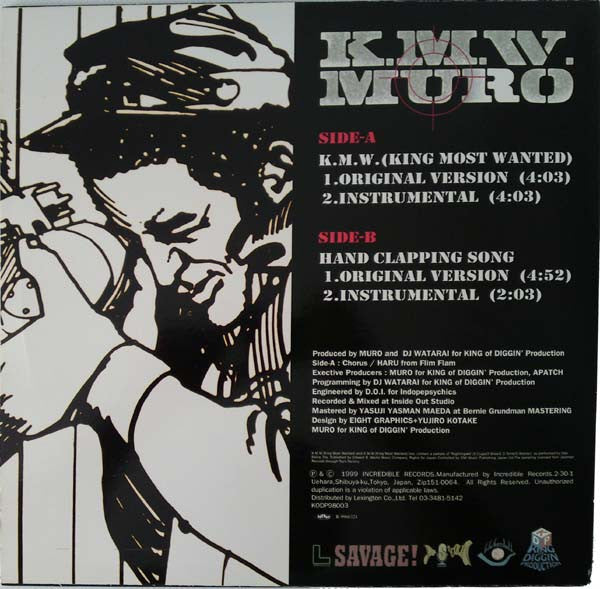 Master Release: K.M.W. (King Most Wanted) by Muro