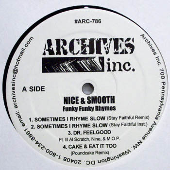 Master Release: Funky Funky Rhymes by Nice & Smooth