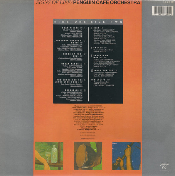 Master Release: Signs Of Life by Penguin Cafe Orchestra
