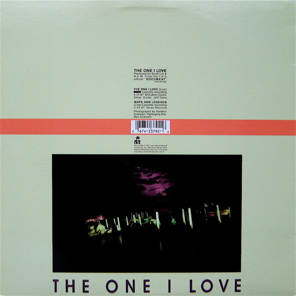 Master Release: The One I Love by R.E.M.
