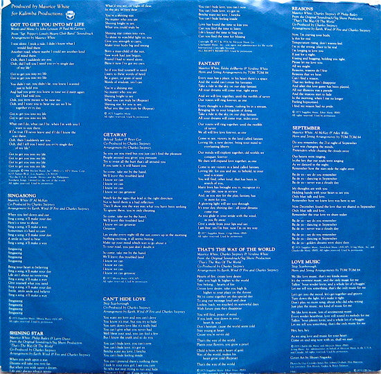 The Best Of Earth Wind & Fire Vol. I