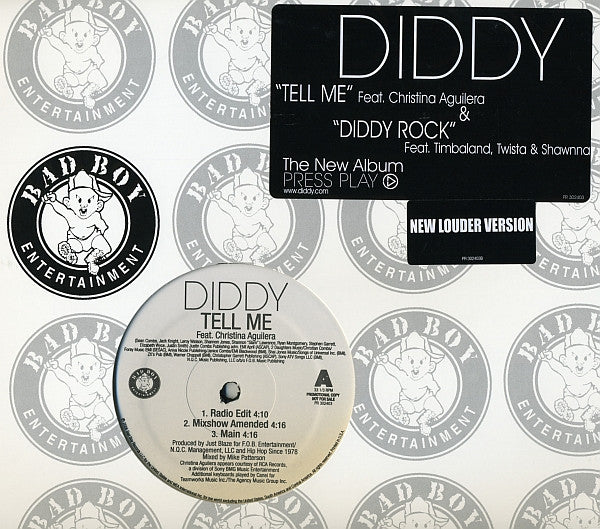 Master Release: Tell Me / Diddy Rock by P. Diddy