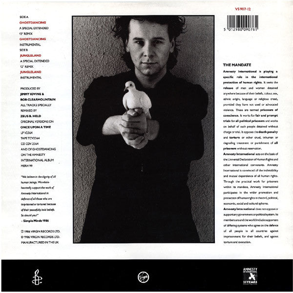 Release: Ghostdancing-Vinyl-UK-1986-VS 907-12-215327