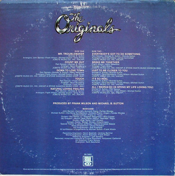 Master Release: Communique by The Originals
