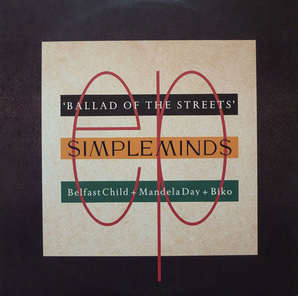 Release: Ballad Of The Streets-Vinyl-UK-1989-SMXT 3-433107