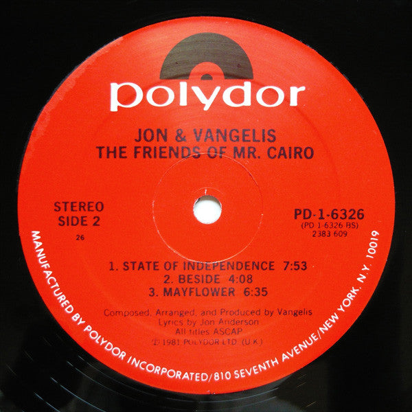 The Friends Of Mr. Cairo