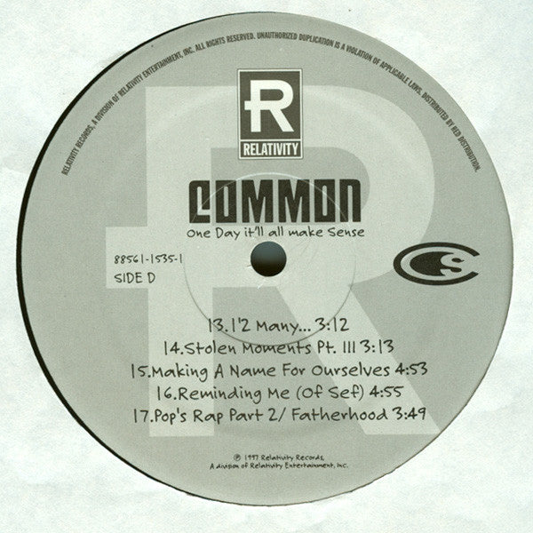 One Day It'll All Make Sense