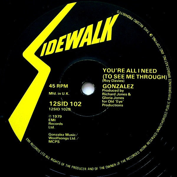 Release: Haven't Stopped Dancing Yet-Vinyl-UK-1979-12SID 102-519326