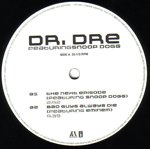 Release: The Next Episode-Vinyl-UK-2000-497 476-1, 497 476-1-254402