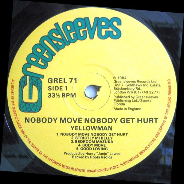 Nobody Move Nobody Get Hurt