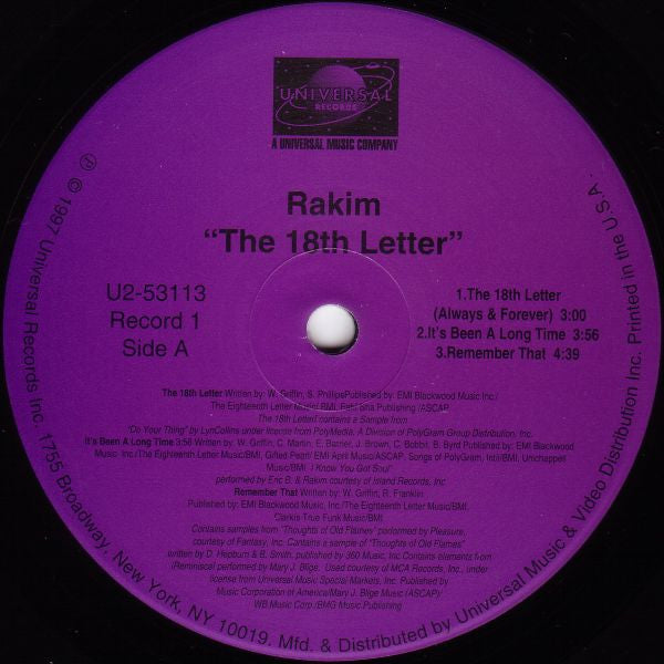 The 18th Letter