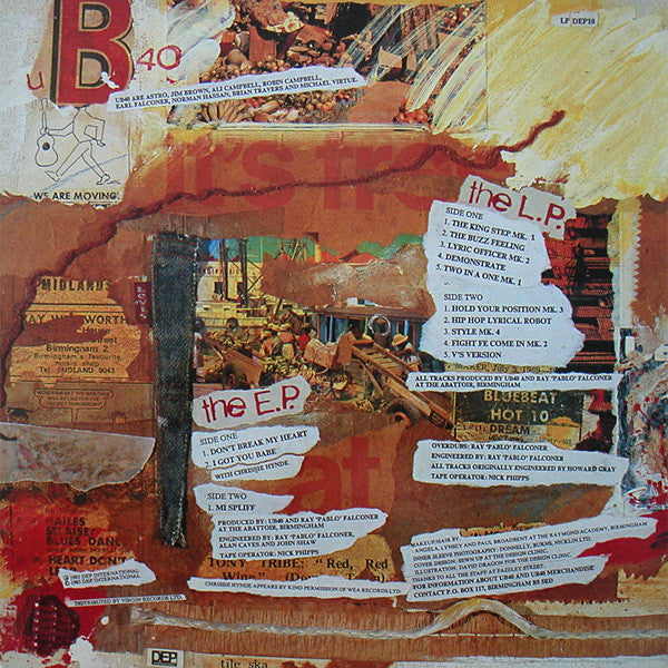 Release: Baggariddim-Vinyl, Vinyl-UK-1985-LP DEP 10, LP DEP10-634218