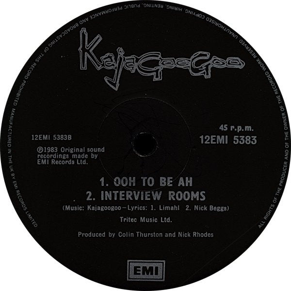 Ooh To Be Ah (The Construction Mix)