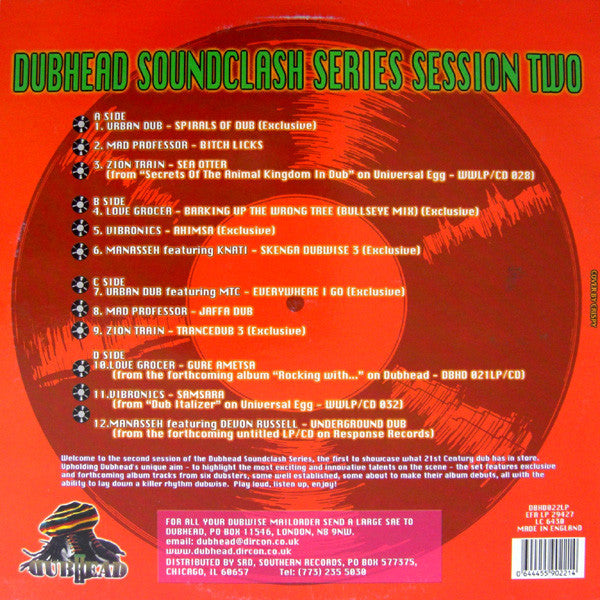 Dubhead Soundclash Series Session Two