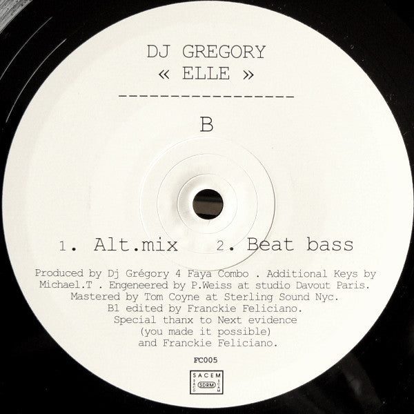 Master Release: Elle by DJ Gregory