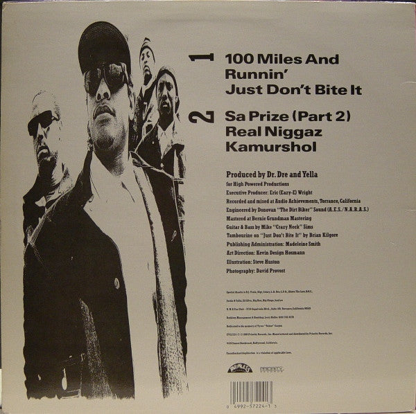 Master Release: 100 Miles And Runnin' by N.W.A.