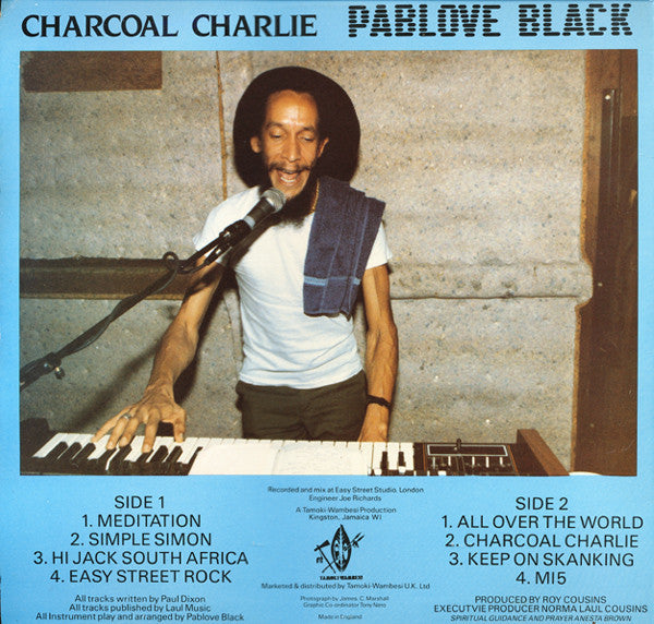 Release: Charcoal Charlie-Vinyl-UK-1986-TWLP 1015, T.W.L.P. 1015-885456