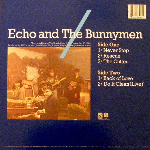Release: Echo And The Bunnymen-Vinyl-US-1983-1-23987, 9 23987-1 B, 1-23987, 9 23987-1 B-395057