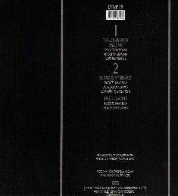 Release: This Woman's Work-Vinyl-UK-1989-12EM P 119, 12EM 119-637823