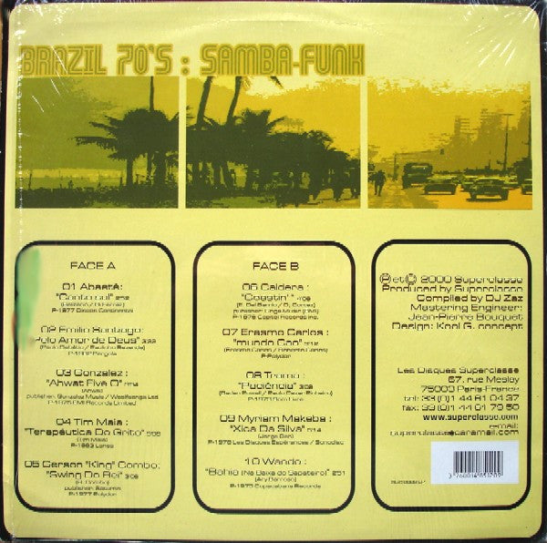 Master Release: Brazil 70's: 10 Samba-Funk & Bossa-Nova Tracks - Volume 2 by Various