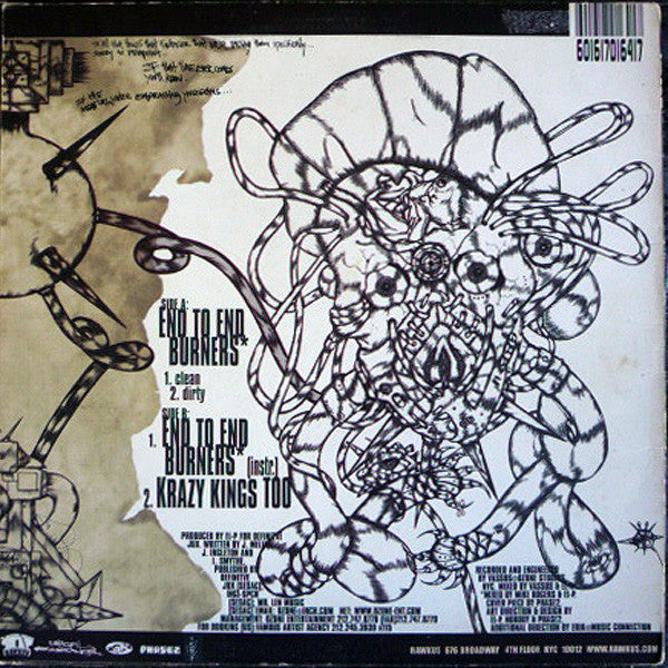Release: End To End Burners / Krazy Kings Too-Vinyl-US-1998-RWK 164-1-107079