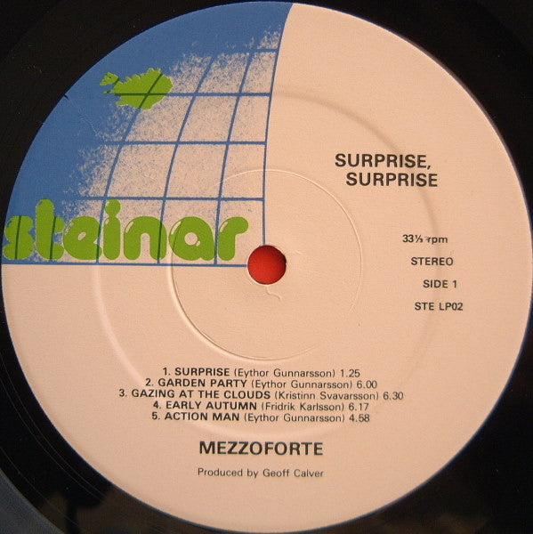 Release: Surprise Surprise-Vinyl-UK-1982-STE LP02, STE LP 02-594805