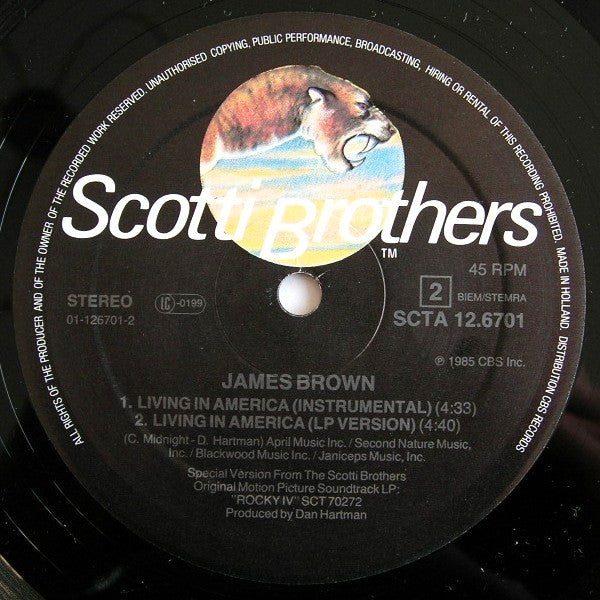 Living In America (12" Extended Dance Mix)