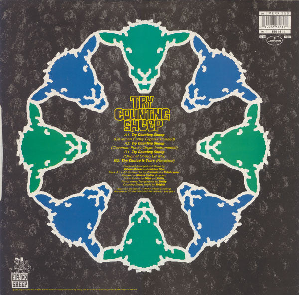 Release: Try Counting Sheep-Vinyl-UK-1991-MERX 356, 866 161-1-328104