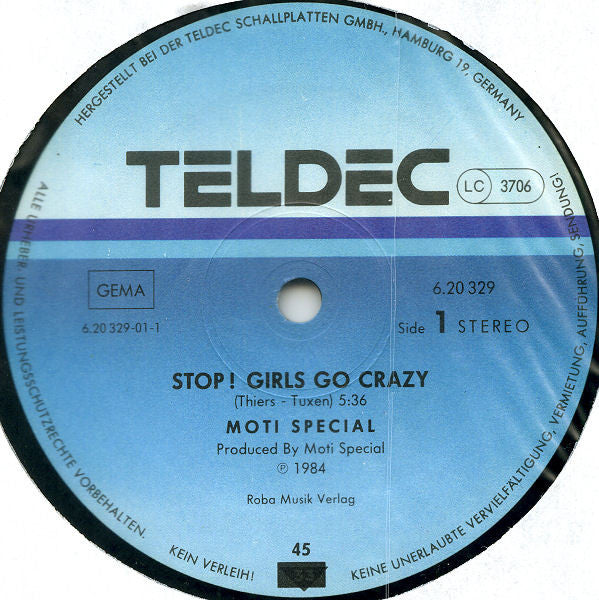 Stop! Girls Go Crazy (Extended Version)