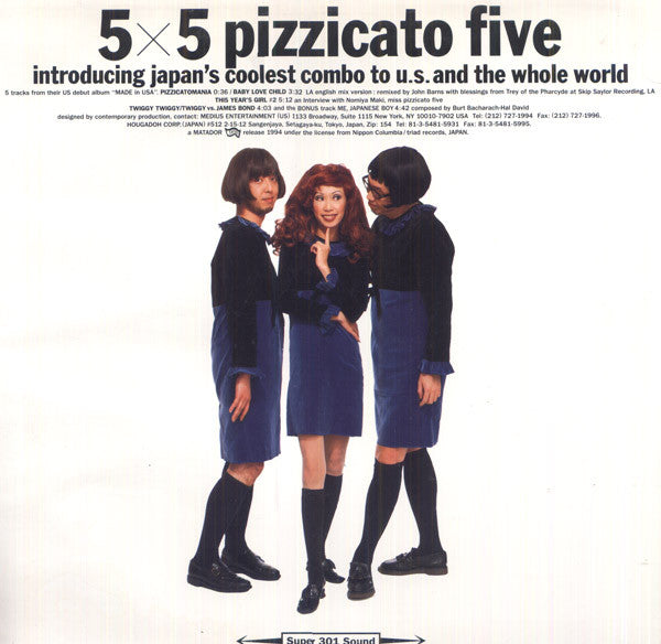 Release: Five By Five-Vinyl-US-1994-OLE 096-1-119146