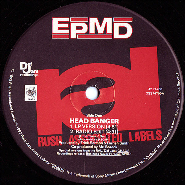 Master Release: Head Banger by EPMD