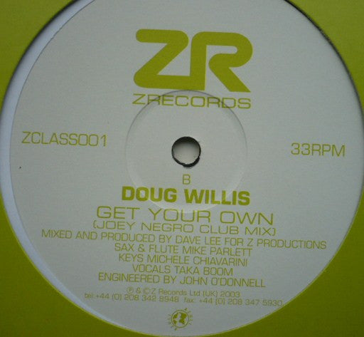 Release: Montayo / Get Your Own-Vinyl-UK-2003-ZCLASS001-175880