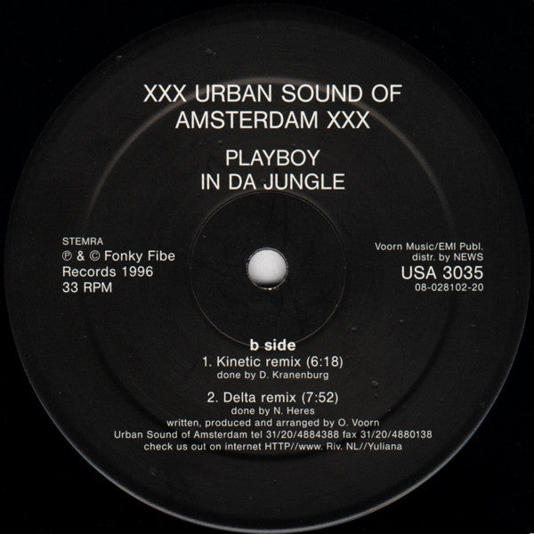 Release: In Da Jungle-Vinyl-Netherlands-1996-USA 3035-515109