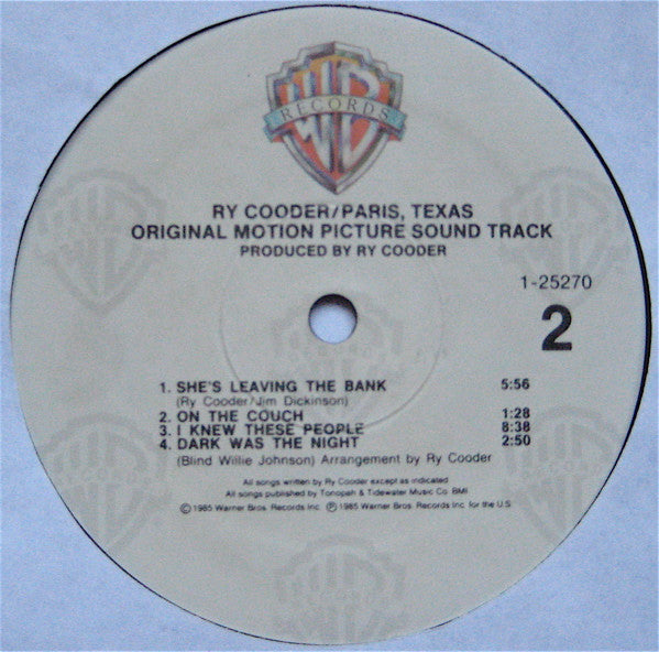 Paris, Texas (Original Motion Picture Soundtrack)