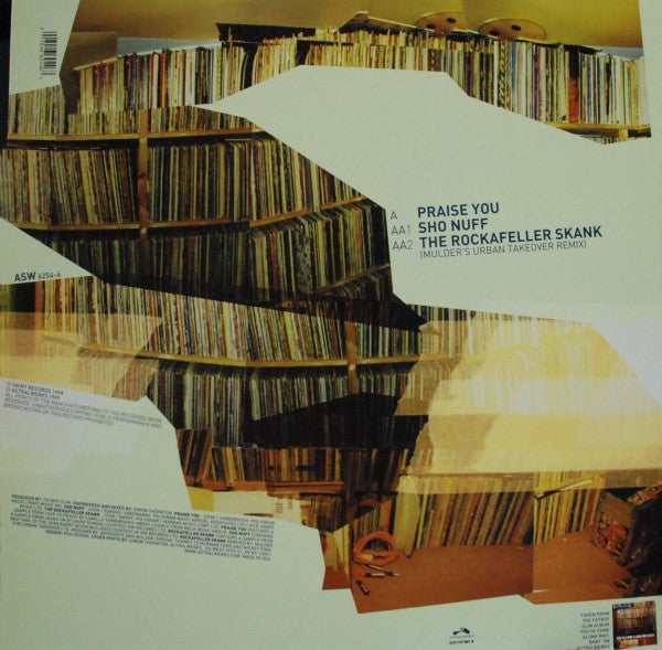 Release: Praise You-Vinyl-US-1999-ASW 6254-6-109771