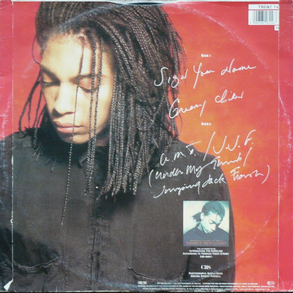 Master Release: Unknown Release by Terence Trent D'Arby