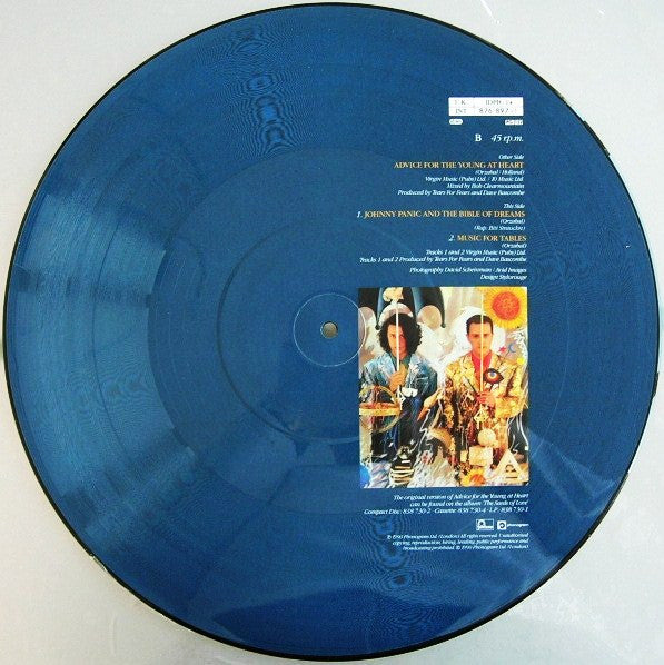 Release: Advice For The Young At Heart-Vinyl-UK-1990-IDPIC 14, 876 897-1, IDPIC 14, 876 897-1-602093