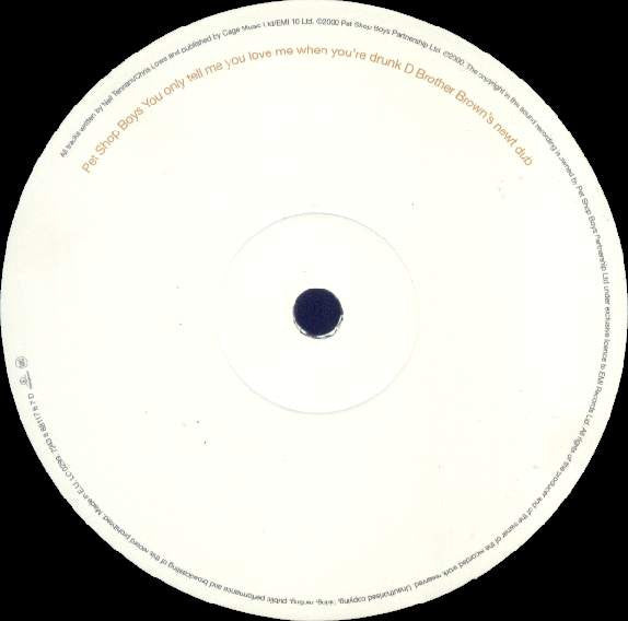 You Only Tell Me You Love Me When You're Drunk