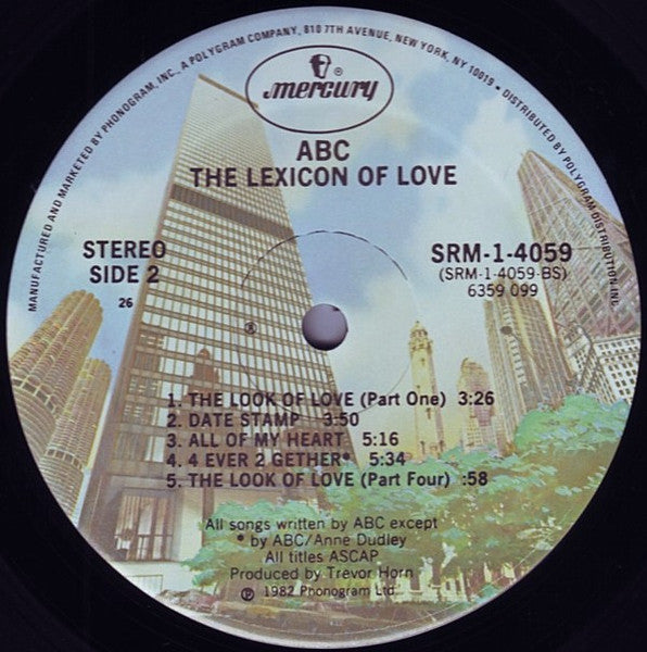 The Lexicon Of Love