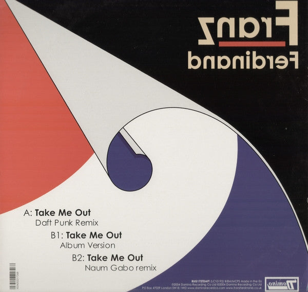 Release: Take Me Out-Vinyl-UK & Europe-2004-RUG172TDAFT-299110