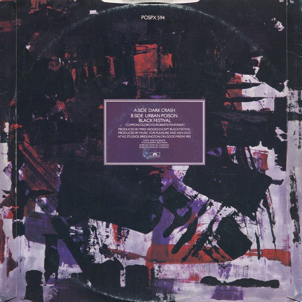Release: Dark Crash-Vinyl-UK-1983-POSPX 594-955376