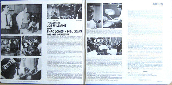 Presenting Joe Williams And Thad Jones • Mel Lewis, The Jazz Orchestra