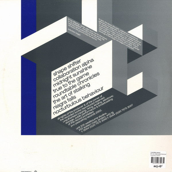 Release: My Sol Dark Direction-Vinyl-UK-2003-PFG025-138717