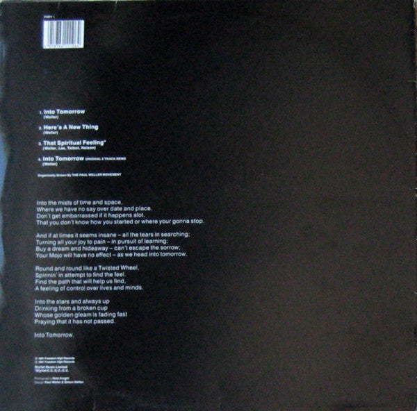 Master Release: Into Tomorrow by The Paul Weller Movement