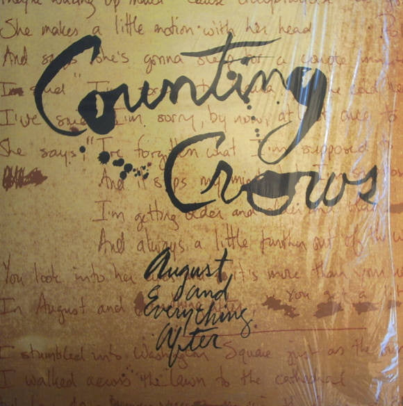 Release: August And Everything After-Vinyl-Europe-1993-GEF 24528-745597