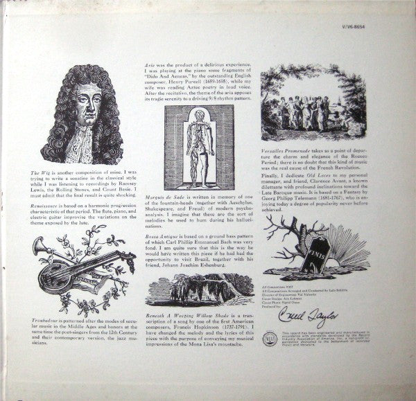 The Dissection And Reconstruction Of Music From The Past As Performed By The Inmates Of Lalo Schifrin's Demented Ensemble As A Tribute To The Memory Of The Marquis De Sade