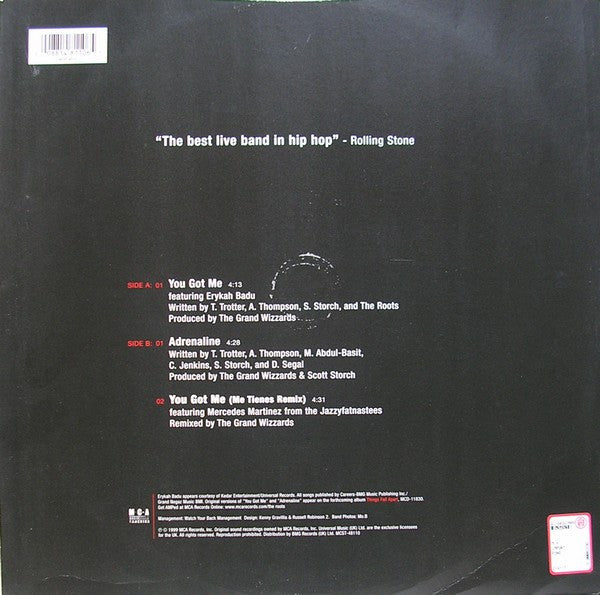 Release: You Got Me-Vinyl-UK-1999-MCST 48110-292301