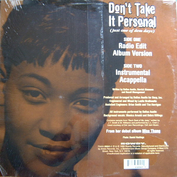 Release: Don't Take It Personal (Just One Of Dem Days)-Vinyl-US-1995-75444-35041-1-302092